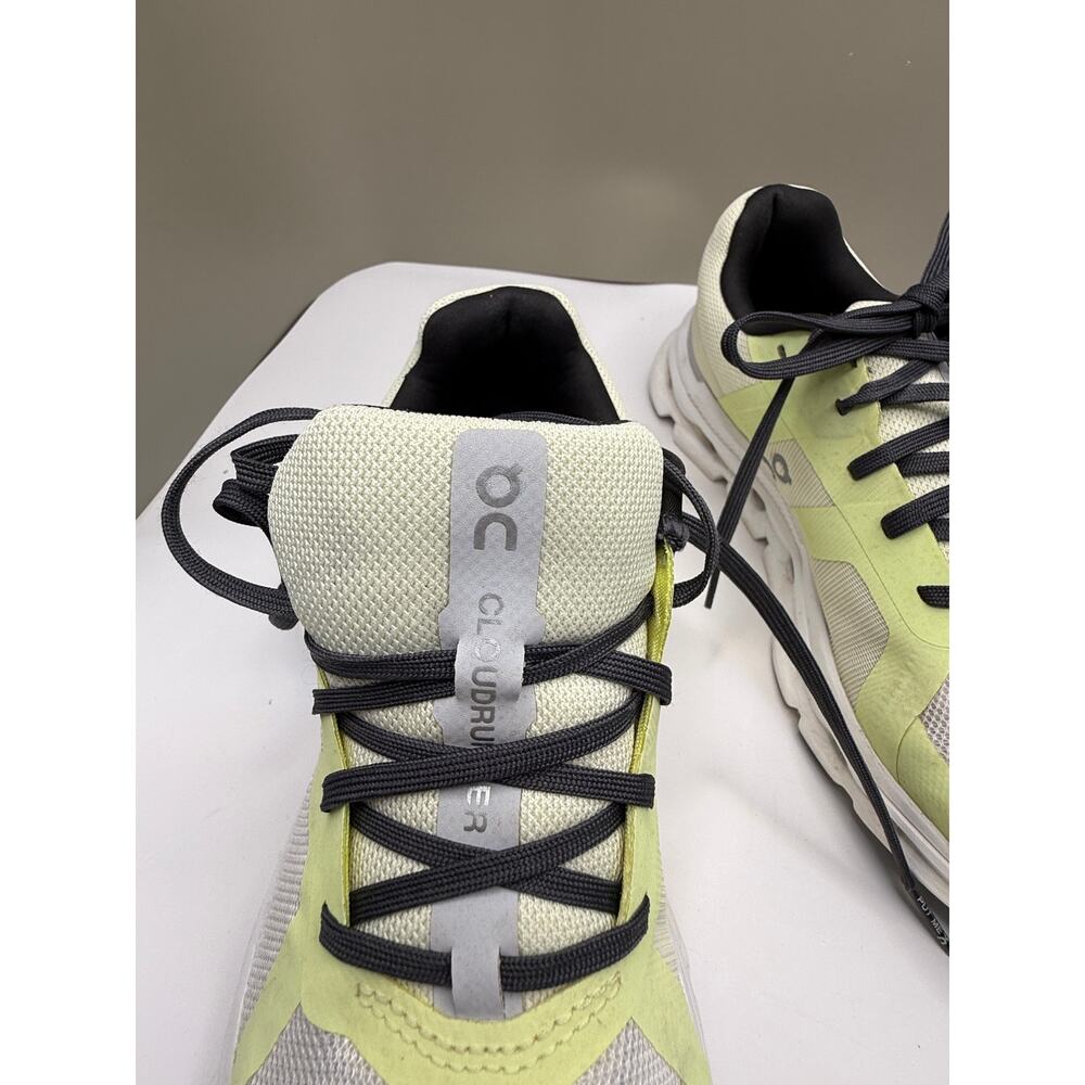 On Cloud Cloudrunner Womens Sz 8 White/Seedling Running Sneakers Shoes - Picture 6 of 14